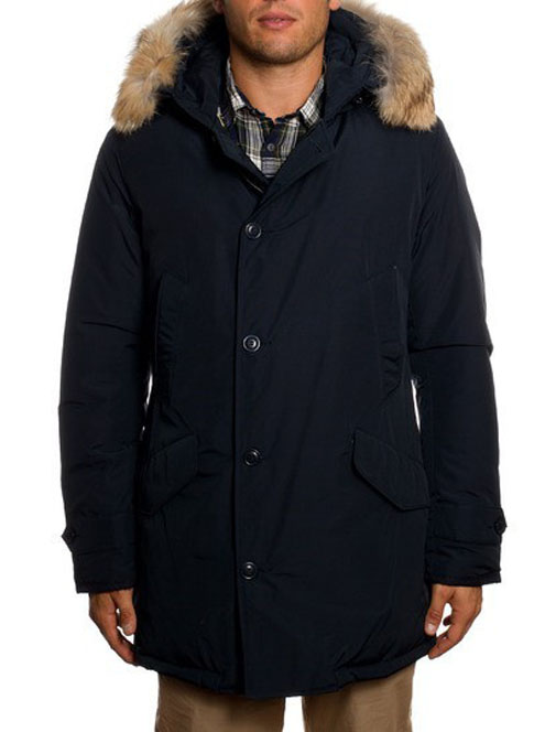 Woolrich Uomini Arctic Parka Blue